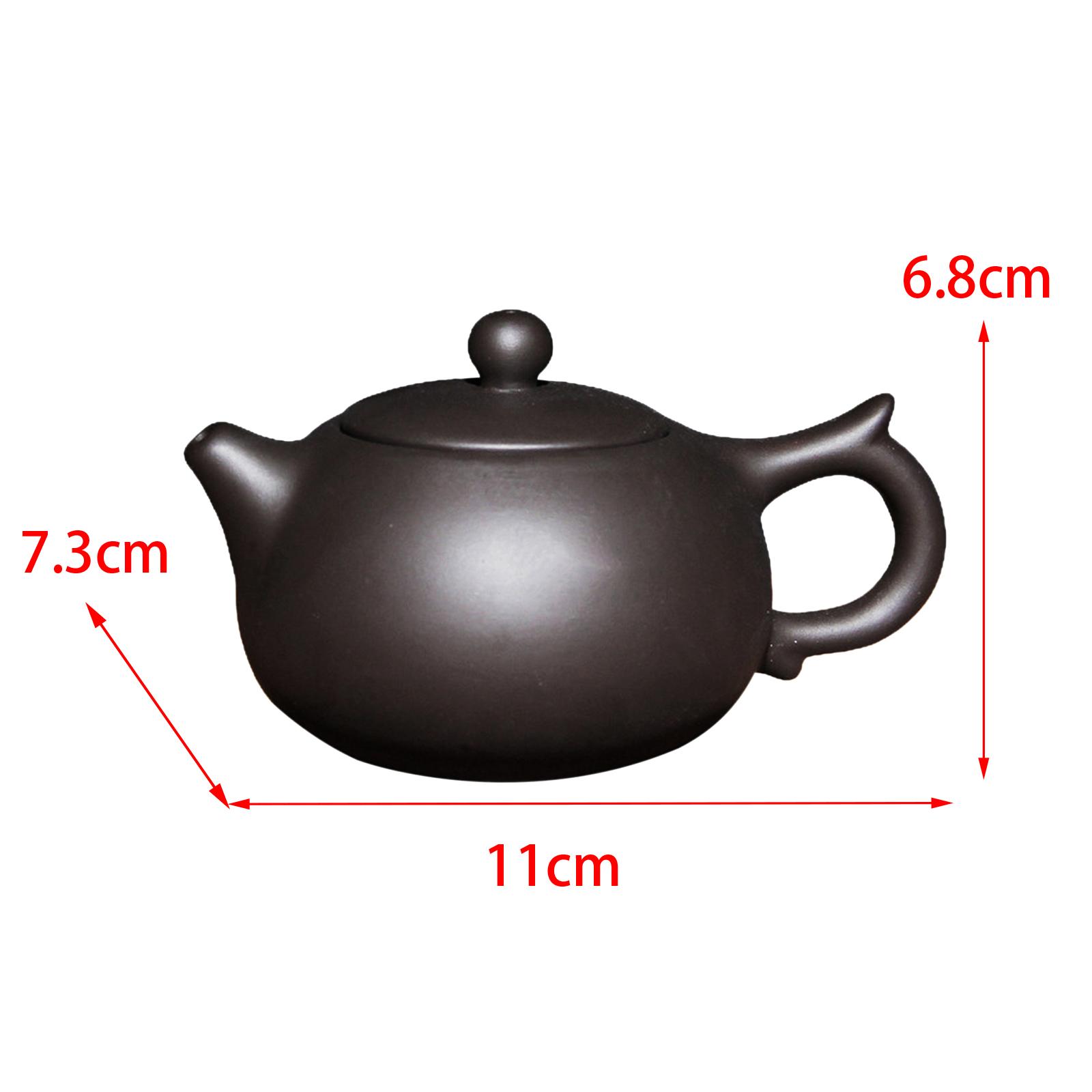 Zisha Teapot Traditional Crafted Tea Maker with Tea Infuser Clay Teapot Handmade Kettle Tea Pot Kung Fu Teaware Antique Teapot