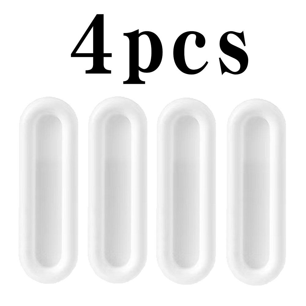 4pcs Self-Stick Instant Drawer Handle Helper Adhesive Cabinet  Door Handle Multipurpose Knob Helper Plastic Opening Stick-On Han