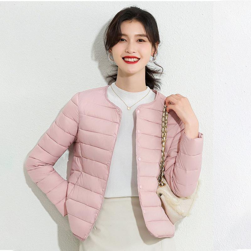New thin and thin cotton coat women's close-fitting cotton-padded women's cotton-padded inner coat companion fashionable