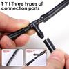 Universal Windshield Washer Nozzle and Hose Kit Adjustable Car Washer Jet Replacement with Connectors for Most Cars Repair Kit