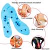 Acupressure on Foot Shoes Insole Magnet Massage Silicone Insoles for Medical Men increase time Women lose weight Shoe Sole