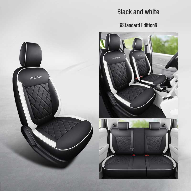 Changan Benben 5-Seater Leather Car Seat Cushion - All-Season Fit Note: Vehicle model year