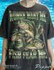 Frauen wollen mich, Fische fürchten mich Comfort Colors® T-Shirt, Barschfischer-T-Shirts, Angler-Pullover, Lustiges Meme Tanktop, Retro Vintage Fischergeschenk