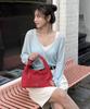 Talli Cozy Plain Tote Bag_Red