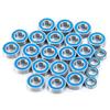 TRZX 24pcs Ball Bearing Kit Upgrade Parts for Tamiya Clad Buster RC Tractor Truck