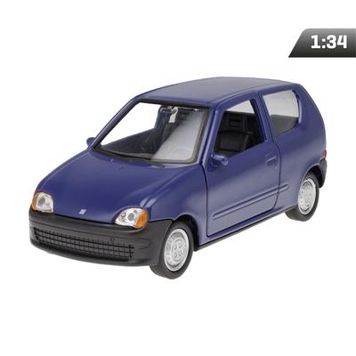 Model 1:34, FIAT Seicento, tmavomodrý