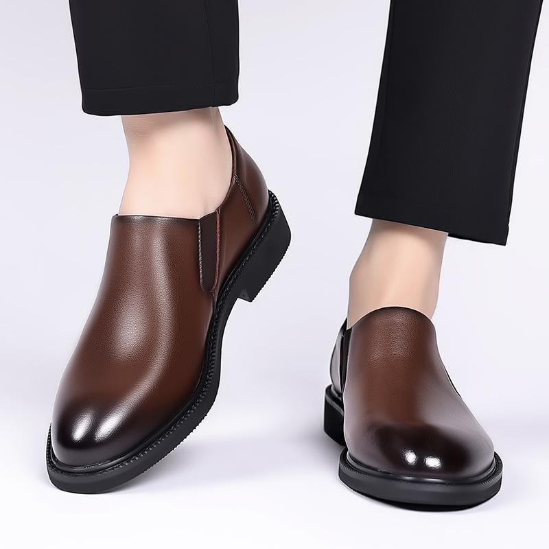 Fashion Luxury Men's Dress Shoes Classic Business Casual Leather Shoes Italian Formal Shoes for Men Slip-On Loafers Oxford Driving Shoe