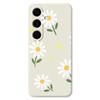 For Samsung Galaxy S25 FE Case Daisy Pattern Printing Straight Edge TPU Phone Back Cover