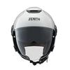 Yamaha Motorcycle Helmet Open Jet Pearl White L Size YJ-22ZENITH 90791-2372L