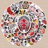 60pcs Waterproof Cartoon Graffiti Stickers: Trendy Chinese DIY for Skateboards, Water Bottles, and Luggage
