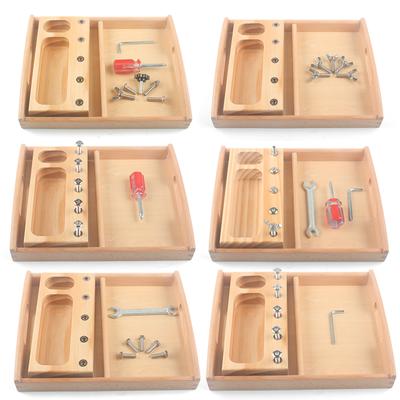Montessori Spielzeug Beschäftigt Bord Tablett Montessori Feine Motor Fähigkeiten Lernen Pädagogisches Holz Spielzeug Für Kinder 3 Jahre Olds D86Y