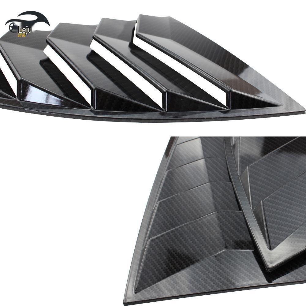 

Triangular Window Blinds for 2013-2018 Toyota Subaru BRZ - Car Decoration Modification Matte Black