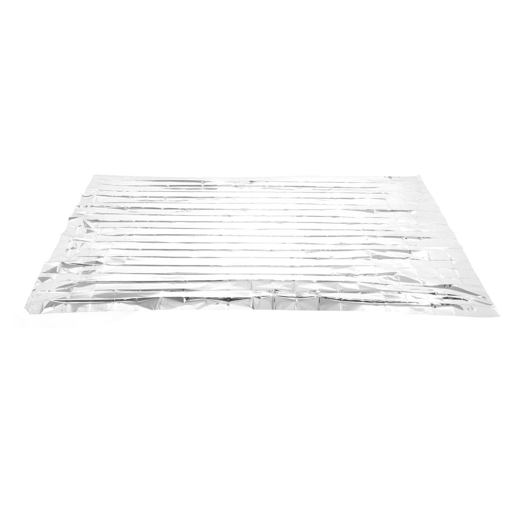 Notfalldecken Faltbare PET Aluminisierte Folie Thermodecke Tragbare Überlebensdecke für Reise Camping Outdoor