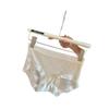 10A Women's Mid-Waist Lightweight Jacquard Lace Seamless Panties - 6-Pack
