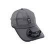 Solar Rechargeable Fan Baseball Cap, Spring And Summer Sun Visor Cap, Cap