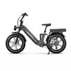 ONESPORT OT08 Pro Vélo Électrique 500W, Double Batterie 48V 18Ah, 190km Autonomie, Freins Hydrauliques & Pneus 20x4"