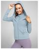 Women's Air Layer Hooded Jacket & Casual Loose Sportswear Set