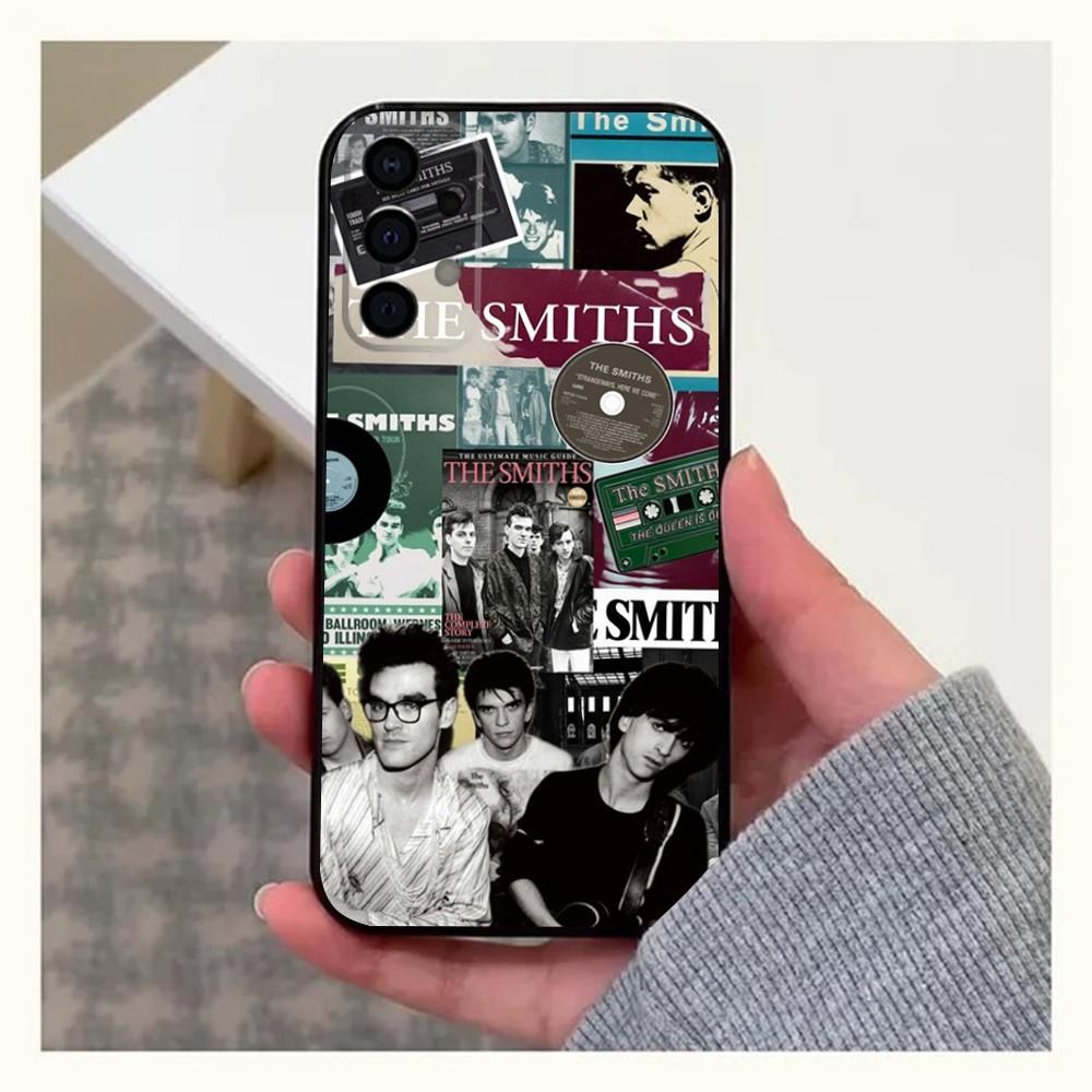 Band The S-Smiths Phone Case For Samsung Galaxy A20,A21s,A22,A31,A32,A52,A53,A72,73,A80,A91 Soft Black Cover