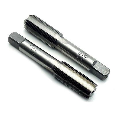 2Pcs Silver HSS 14mmx1.25 Metric Taper & Tap Right Hand Thread M14x1.25mm 80mm