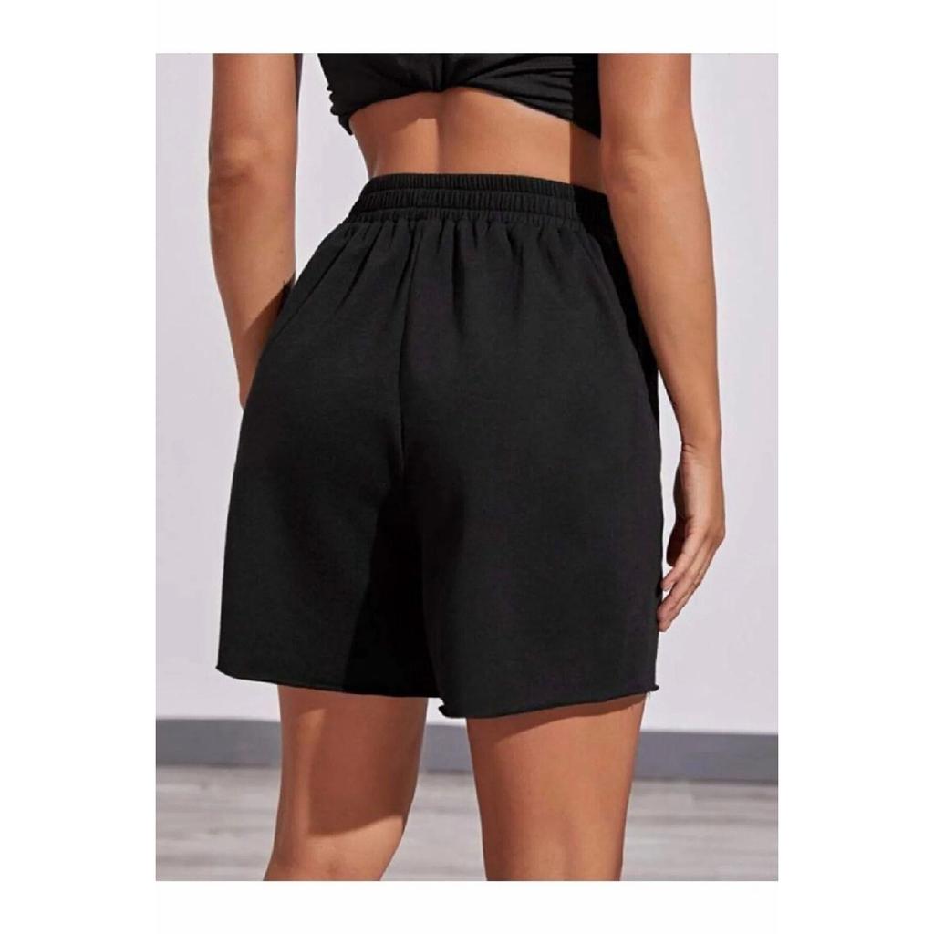 Bedruckte Kurze Damen-Shorts Schwarze Shorts Bedruckt
