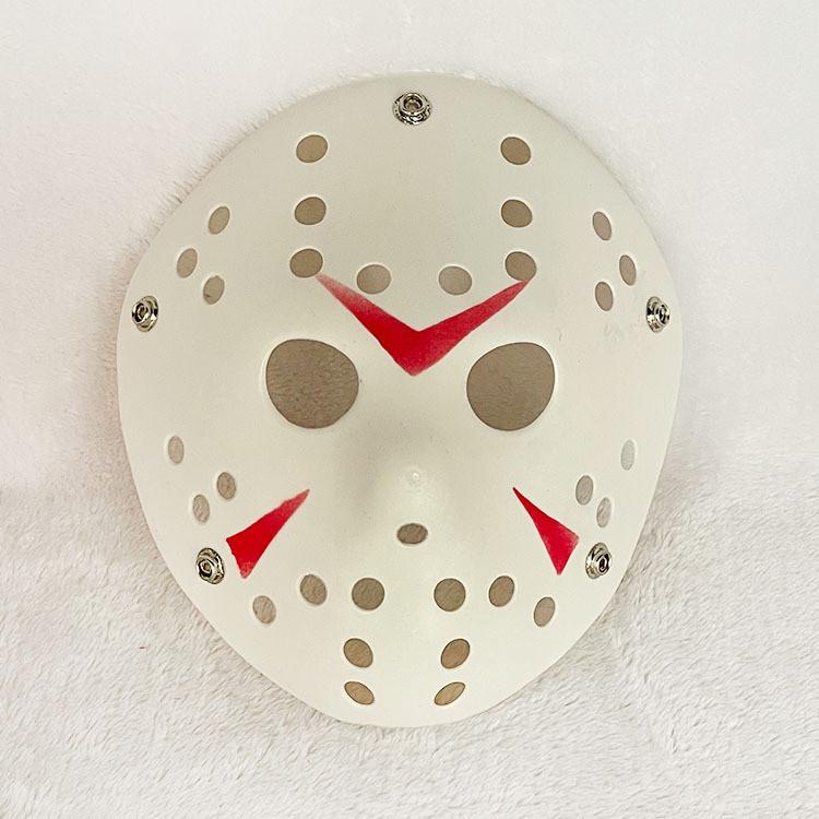 Jason Mask With Blood Effect For Halloween Cosplay Scary Horror Props In Multiple Colors