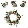 Easter Egg Wreath Door Stable Versatile Professional Decor Artificial Flower Garland