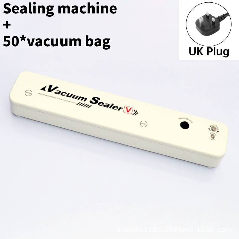 Vacuum Sealer Machine With Abs Shell For Food Preservation Home Use