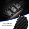 4PCS Car Window Switch Panel Adjust Cover Trim Stickers Window Button Decoration for LEXUS NX 300H 200T LHD B