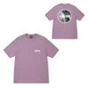 Camiseta de Algodón Streetwear para Hombre y Mujer Corte Holgado Manga Corta Camiseta Gráfica Casual Unisex Cuello Redondo
