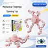 Deformable Luminous Gyro Toy for Kids - Educational Stress-Relief Mechanical Spinner