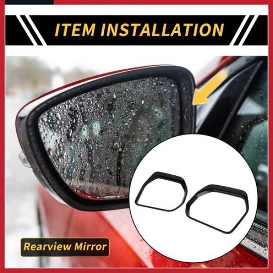 Paar Rückspiegel Regen Augenbrauen Zierleisten für Toyota Tundra -2024 Neu