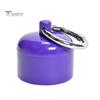 Engagement Ring Travel Case Holder Keychain with Secure Cylindrical Slot, Waterproof Portable Jewelry Pouch for Outdoor Case, Lightweight Storage Box