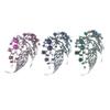 Squisite spille a forma di foglia multicolore scintillanti per donna  Spille Accessori Casual per Abbigliamento da Festa