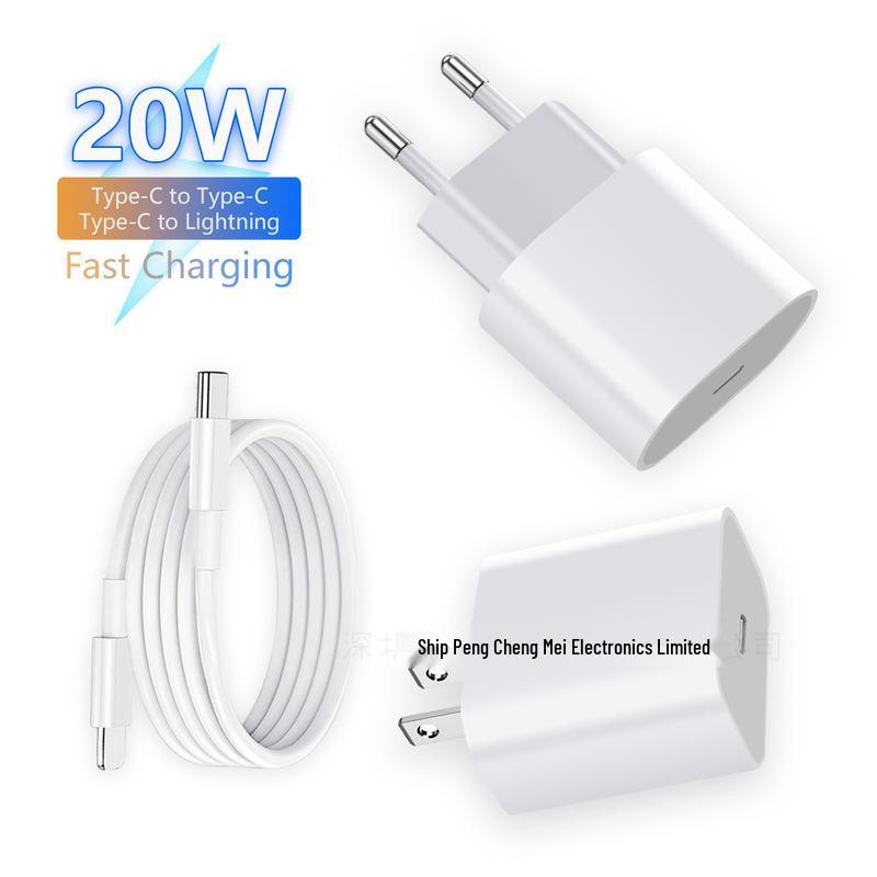 20W PD Fast Charger with Type-C Port for iPhone