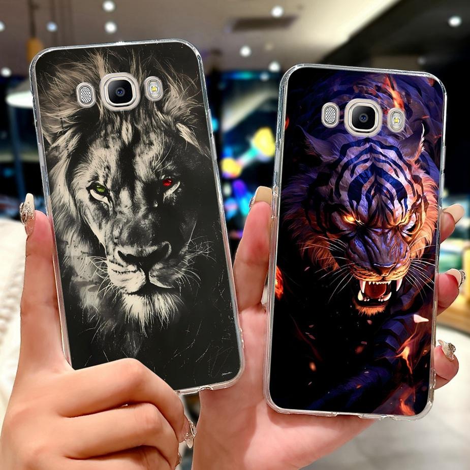 For Samsung Galaxy J5 2016 Case SM-J510F Luxury Fashion Painted Cover Soft Slim Phone Case For Samsung J3 J5 J7 2016 Fundas Bags