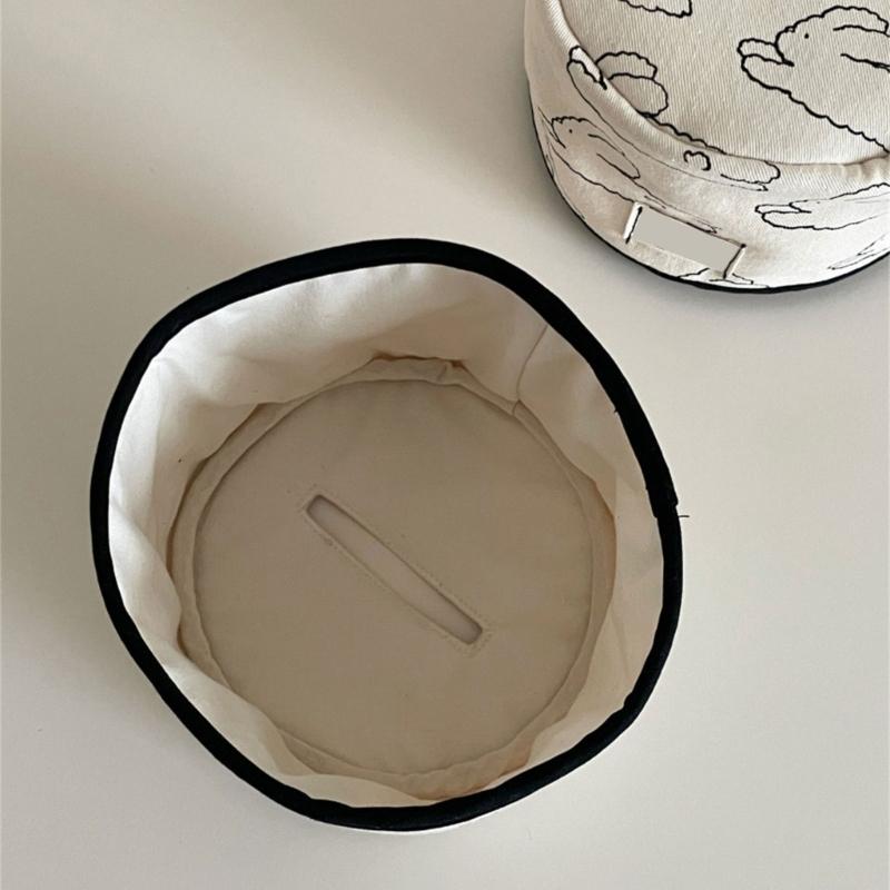 Modern Round Cotton Tissue Dispenser For Home Office Decoration Space Saving Design Quick Drying Ideal Gift Choice
