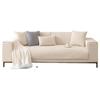 Chenille Universal Non-Slip Sofa Cushion Cover - Solid Color, Modern Design for All Seasons