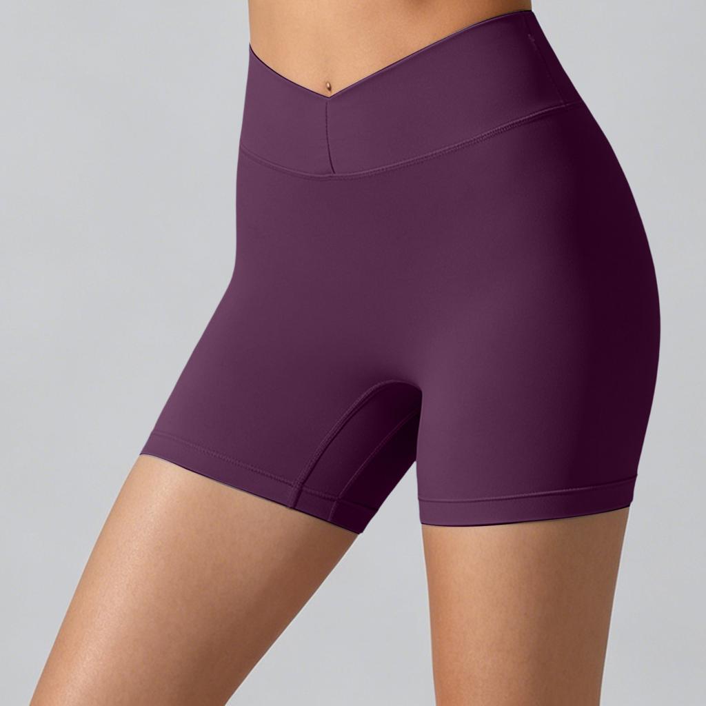 High Waist Compression Yoga Shorts for Women Tummy Control Butt Lift Quick Dry Stretchy Running Fitness Biker Leggings