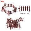 Creative Simulation Fence Set for Farm, Ranch, Zoo, or Sandbox Decorations