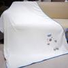 Multi Functional Flannel Ocean Seal Nap Blanket Marine Life Seal Cartoon Shawl Blanket Soft Cozy Air Conditioning Blanket Home