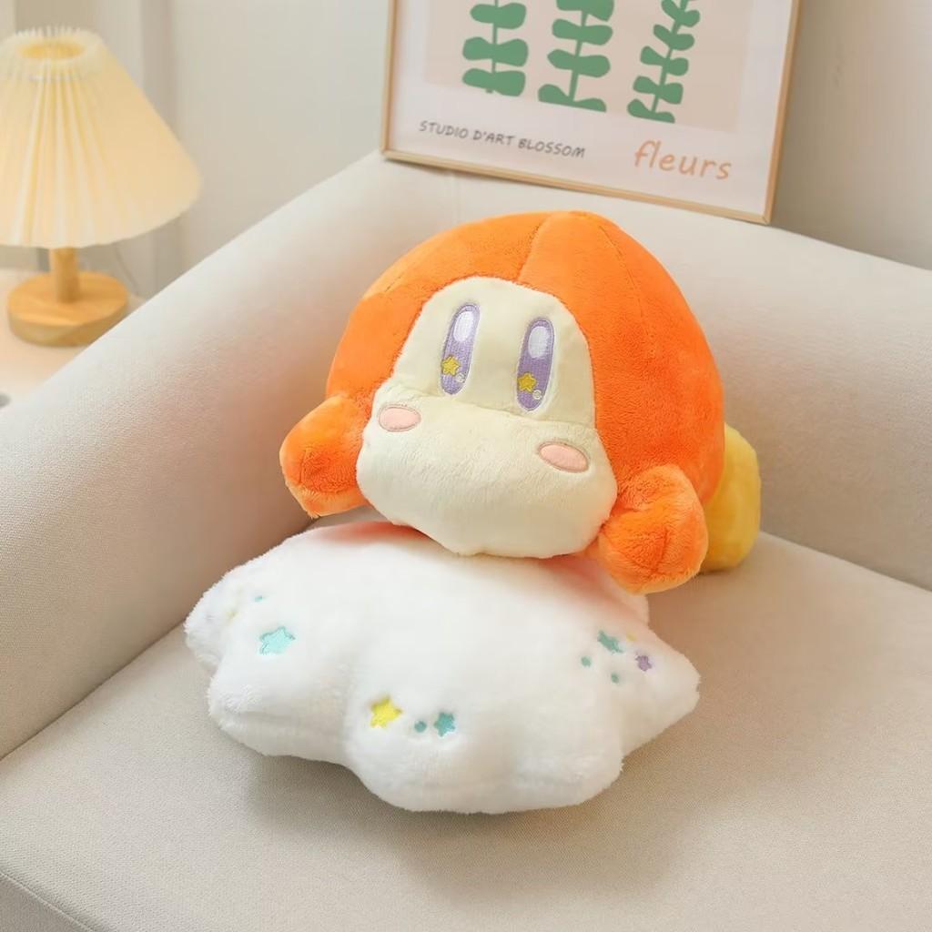 Cuddly Kirby Plush Cartoon Girl Child Sleeping Doll Accompanied Holiday Gift