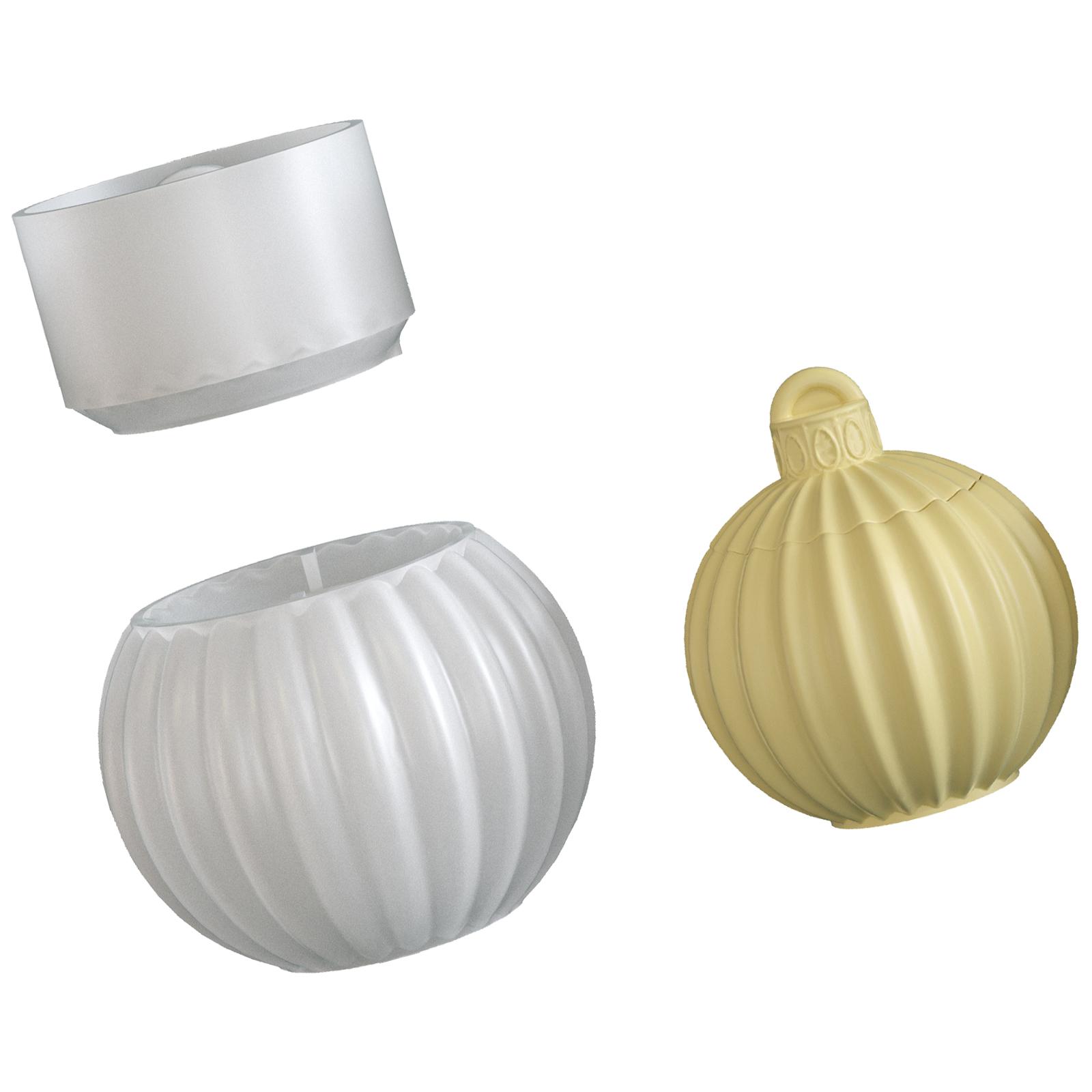 

Striped Bell Design Silicone Mold Easy Releasing Storage Containers Molds Suitable for Resin Art and Own Organization 1