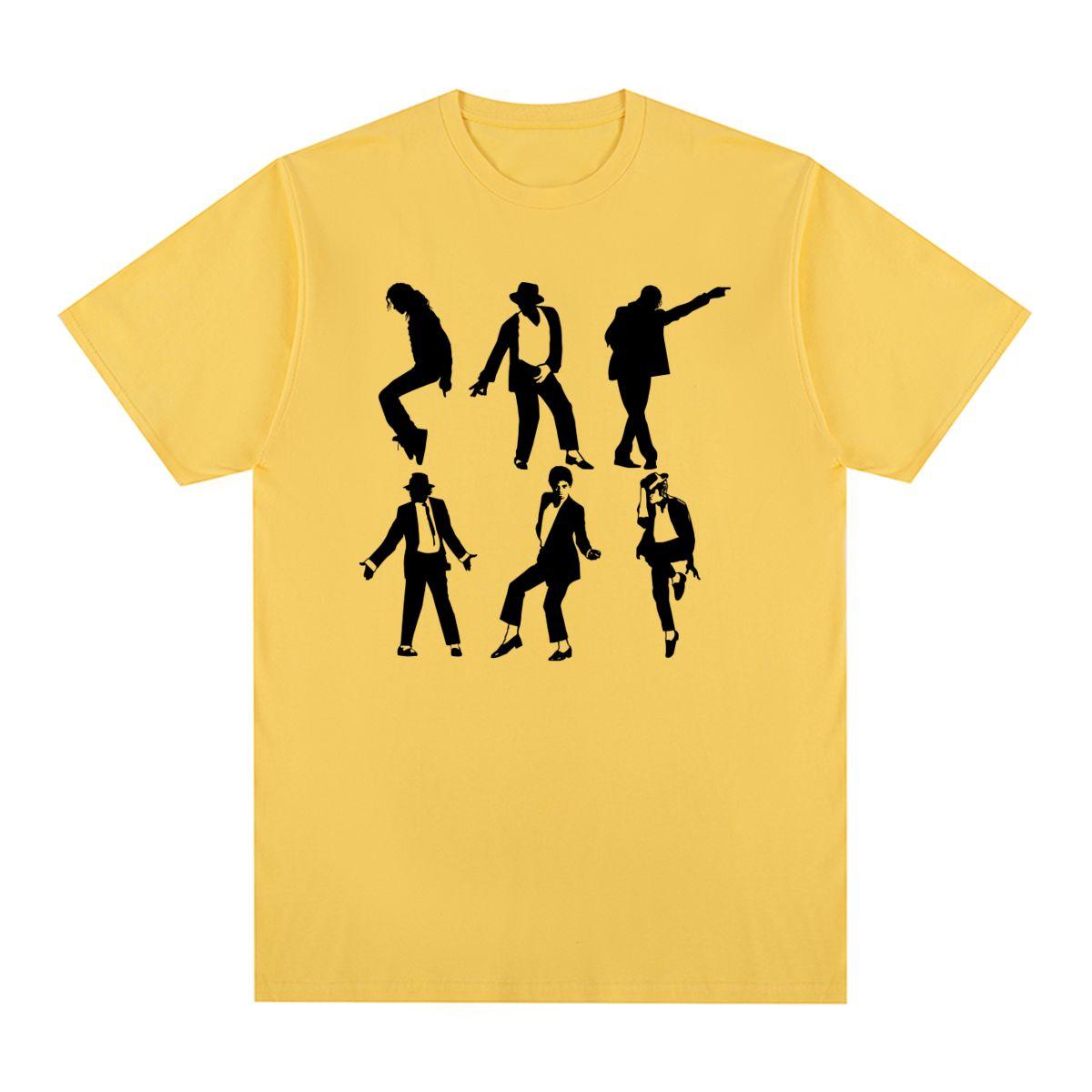 

Michael Jackson Popular Singer Dance Vintage T-shirt Cotton Men T shirt New Tee Tshirt Womens Tops 3XL