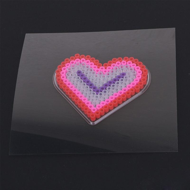 Clear Sturdy Fusing Sheet for Perlers Beads Projects and Art Creation