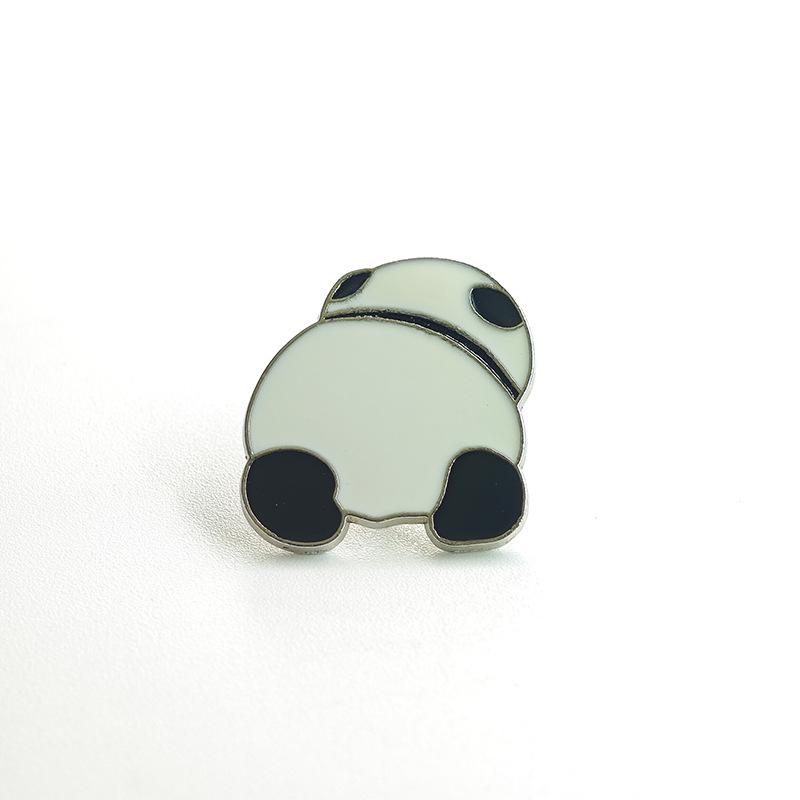 Cute Cartoon Metal Brooch - Trendy Fashion Accessory
