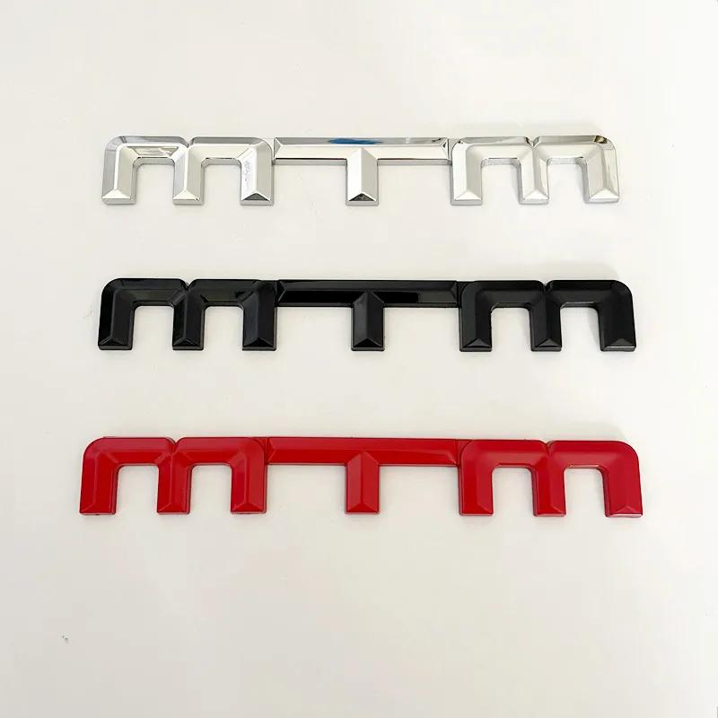 New 3D Metal MTM Car Body Side Badge Rear Trunk Emblem Sticker for Volkswagen VW Golf Passat Jetta Touareg Tiguan Polo CC BoraNB10