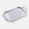 Stainless Steel Storage Tray with Handle Delicate Restaurant Cafe Shop Bar Decor