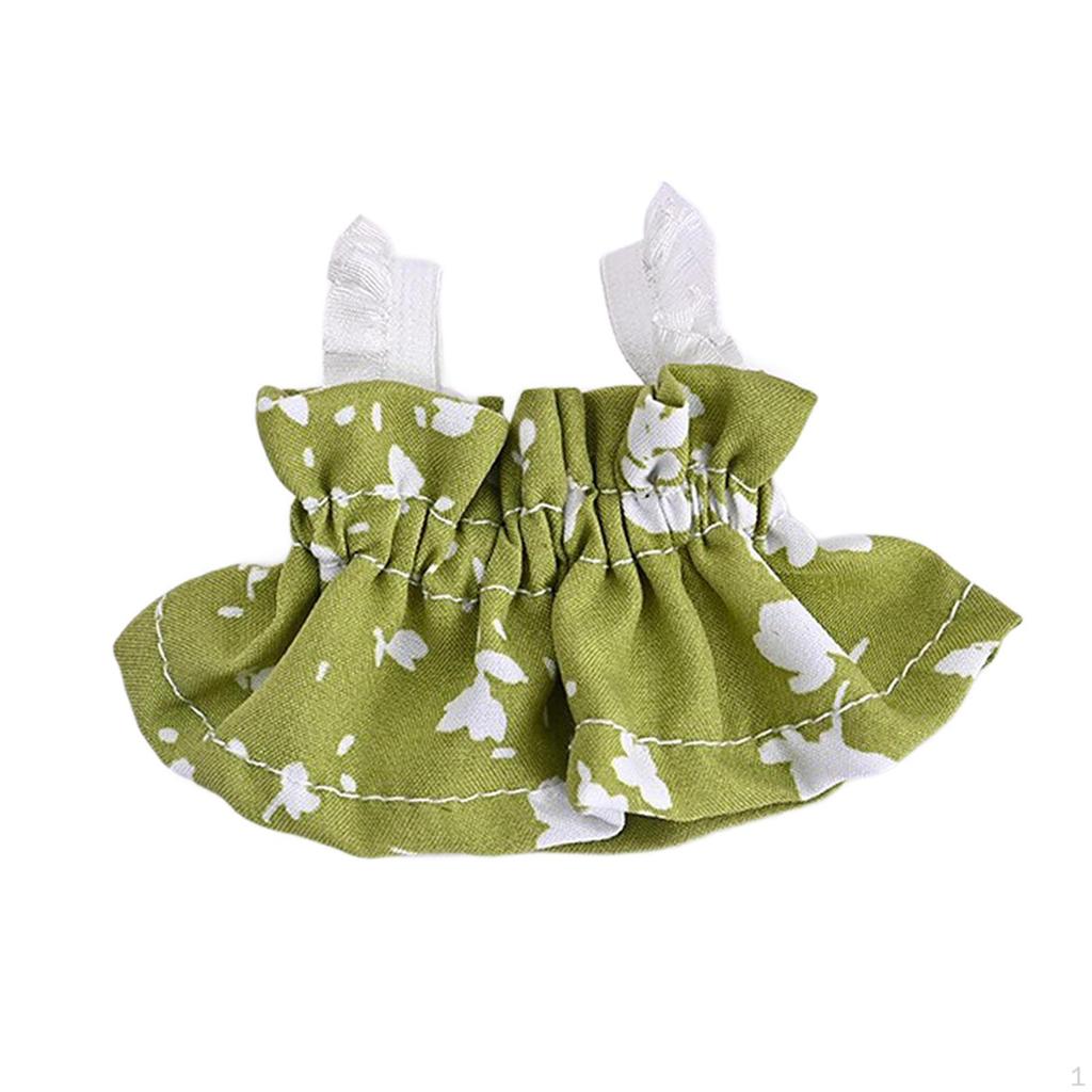6 Inch Doll Clothes,Doll Clothes Accessories,Doll Suspender Skirt,Clothing Dress for Cloth
