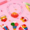 3D Three-dimensional Baking-free Glue Painting Crystal Color Children's Diy Handmade Light-transmitting  Graffiti  Safety Ring