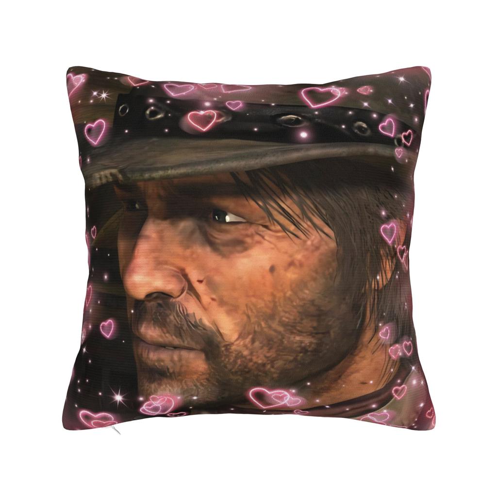 Pillow Cover Arthurs Morgans Hearts Cute Funny Pillow Case For Wedding Party Home Decor Pillowcases